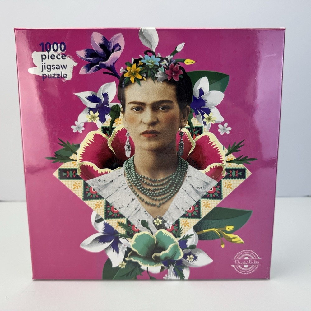 Flame Tree 1000 Piece Puzzle FRIDA KAHLO Sealed Box New
